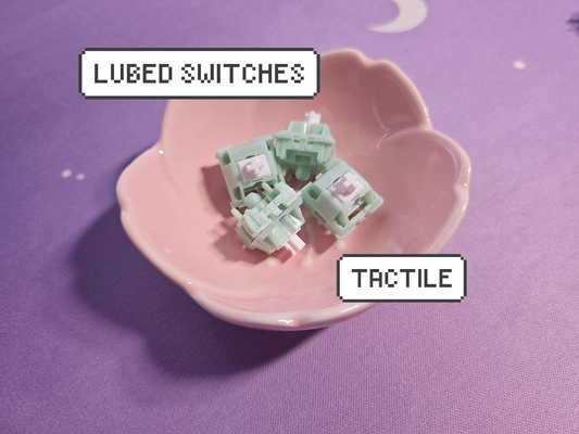 Lubed Tactile Switches